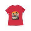 Women’s Simple Scenic T-Shirt - Fashion Greet