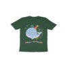 Kids Happy Birthday with Childish Whale T-Shirt - Fashion Greet