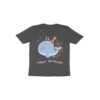 Kids Happy Birthday with Childish Whale T-Shirt - Fashion Greet