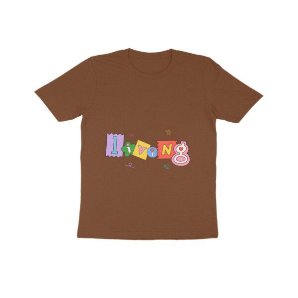 Kids Retro Style Living T-Shirt