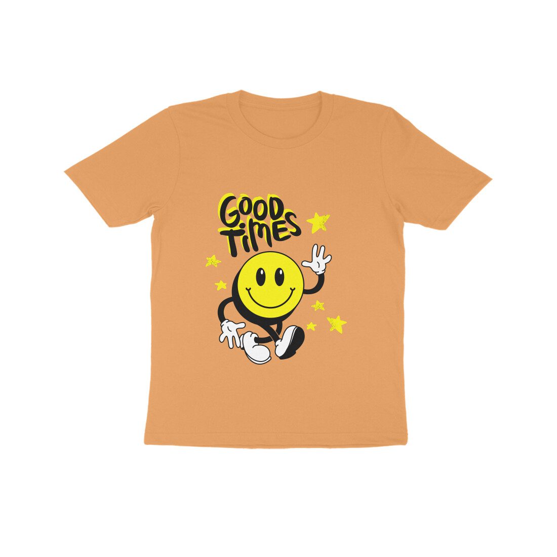 Kids Good times with cute smiley T-Shirt - Fashion Greet