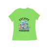 Womens escape to paradise T-Shirt - Fashion Greet