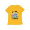 Womens escape to paradise T-Shirt - Fashion Greet