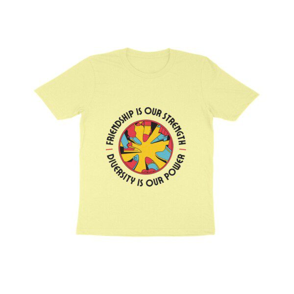 Kids Friendship is our strength theme T-Shirt