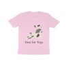 Kids Time for Yoga by Cat T-Shirt - Fashion Greet