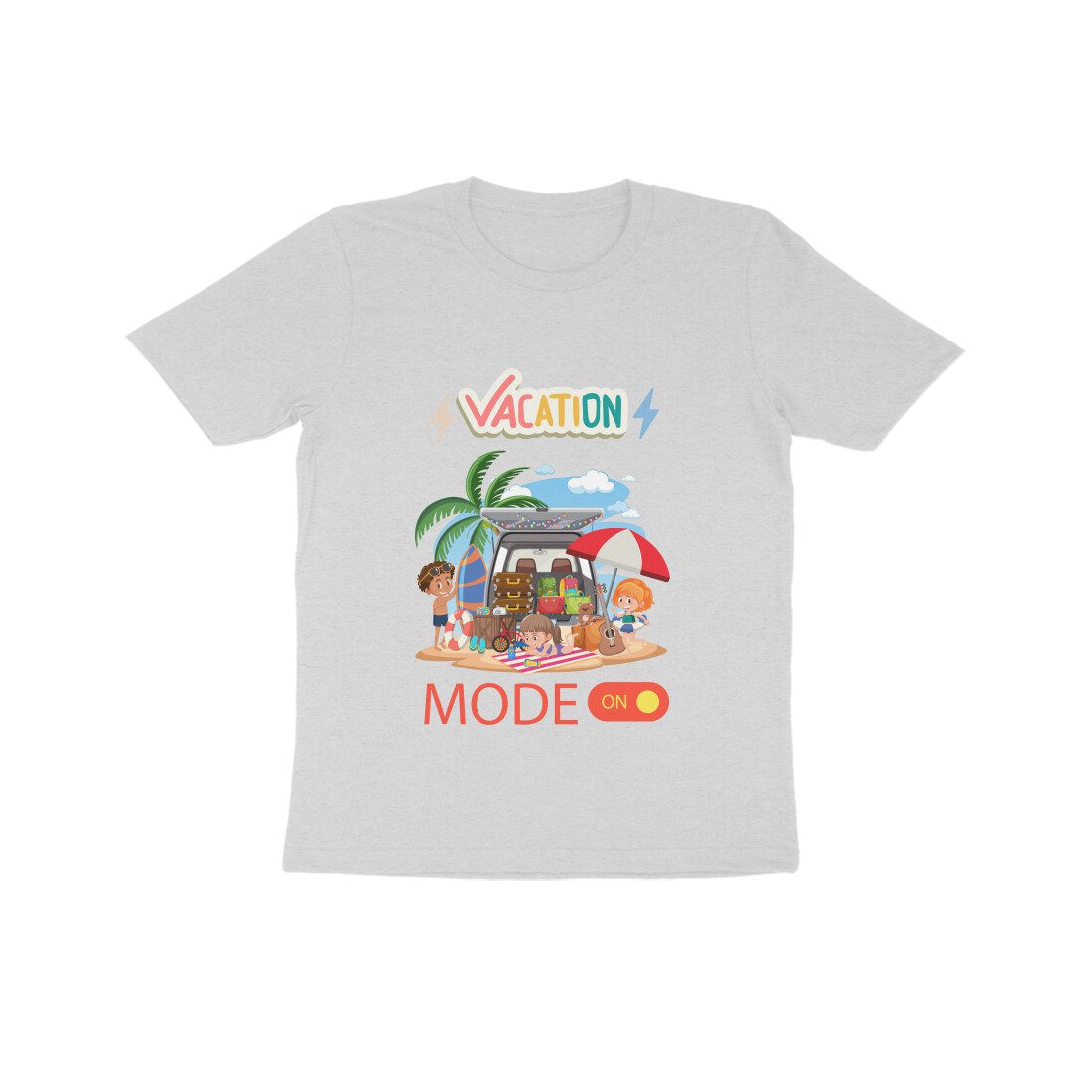 Kids Vacation Mode On T-Shirt - Fashion Greet