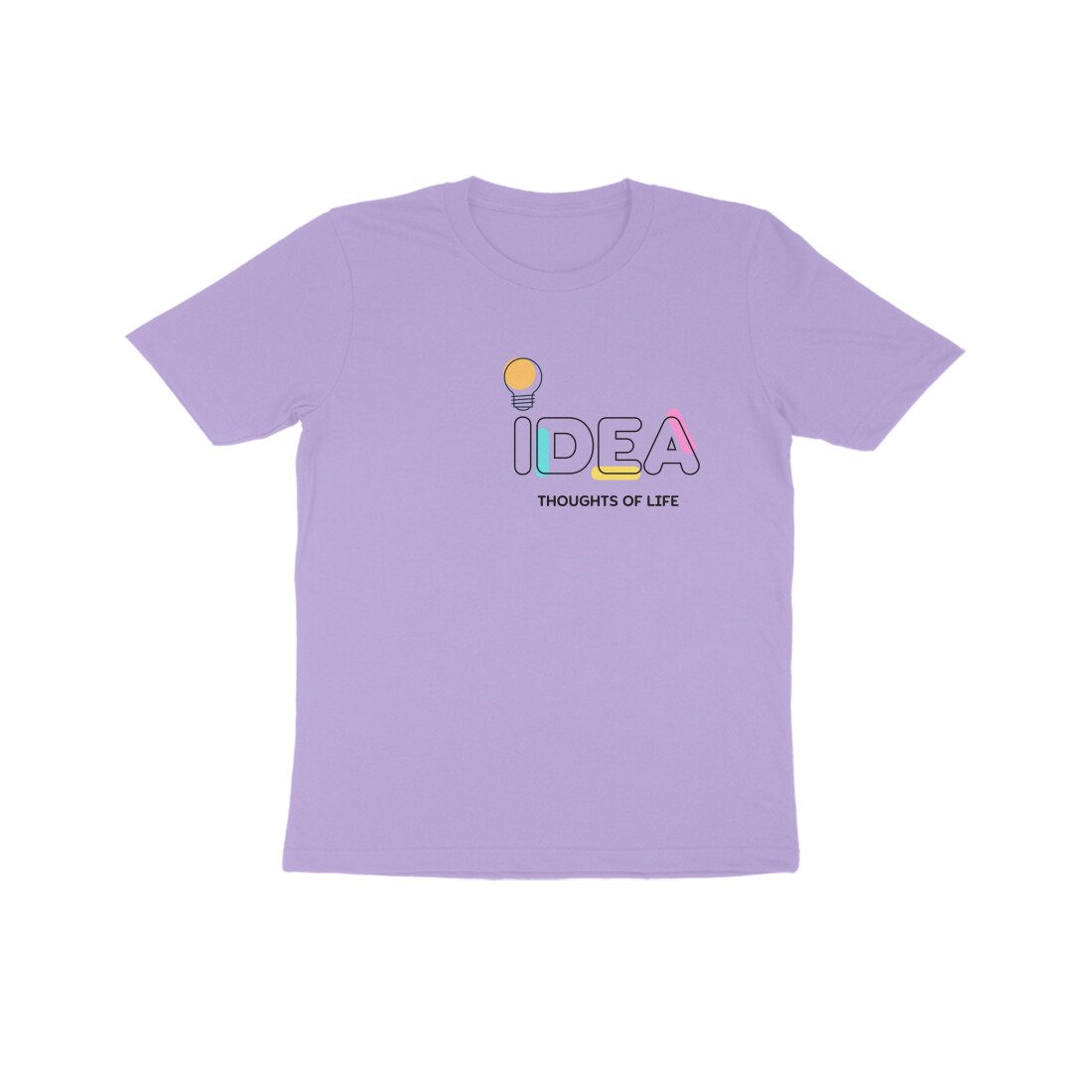 Kids Idea Thoughts of Life Motivational T-Shirt - Fashion Greet