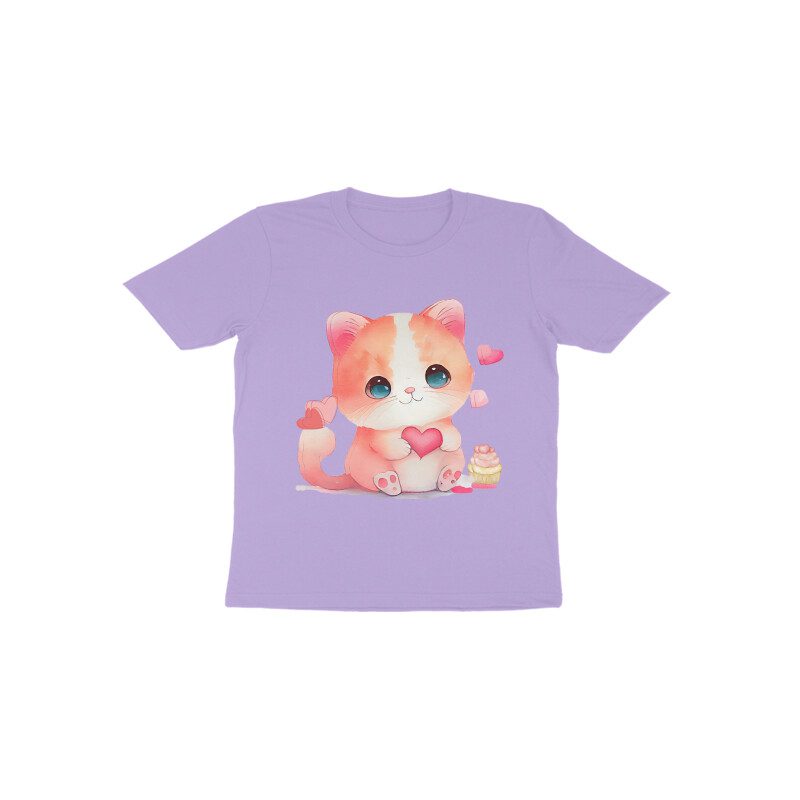 Toddlers Cute Pink Kitten T-Shirt - Fashion Greet Toddlers Cute Pink Kitten T-Shirt - Fashion Greet