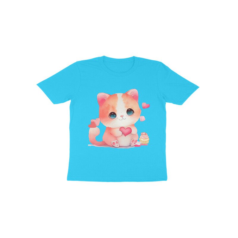 Toddlers Cute Pink Kitten T-Shirt - Fashion Greet Toddlers Cute Pink Kitten T-Shirt - Fashion Greet