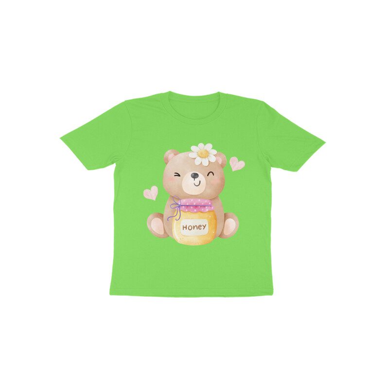 Toddlers Cute Brown Bear T-shirt - Fashion Greet