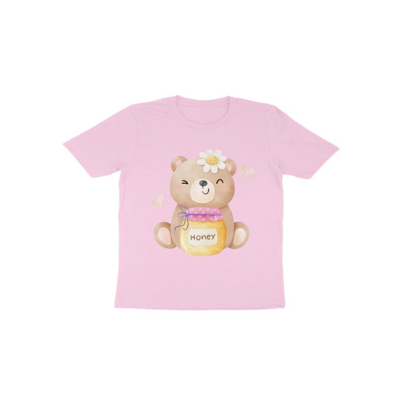 Toddlers Cute Brown Bear T-shirt - Fashion Greet