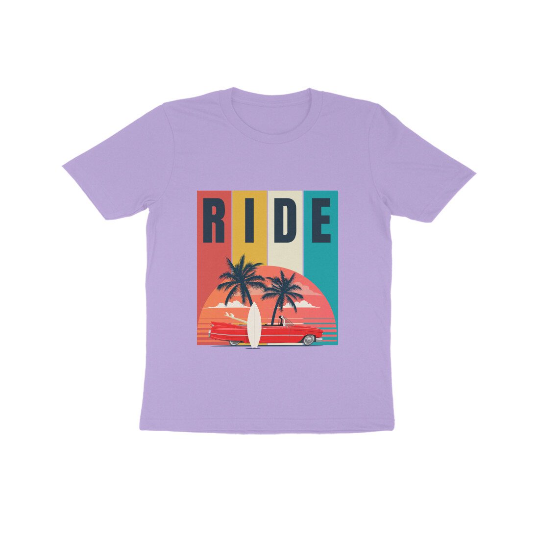 Kids Retro Summer Time Ride T-Shirt - Fashion Greet Kids Retro Summer Time Ride T-Shirt - Fashion Greet
