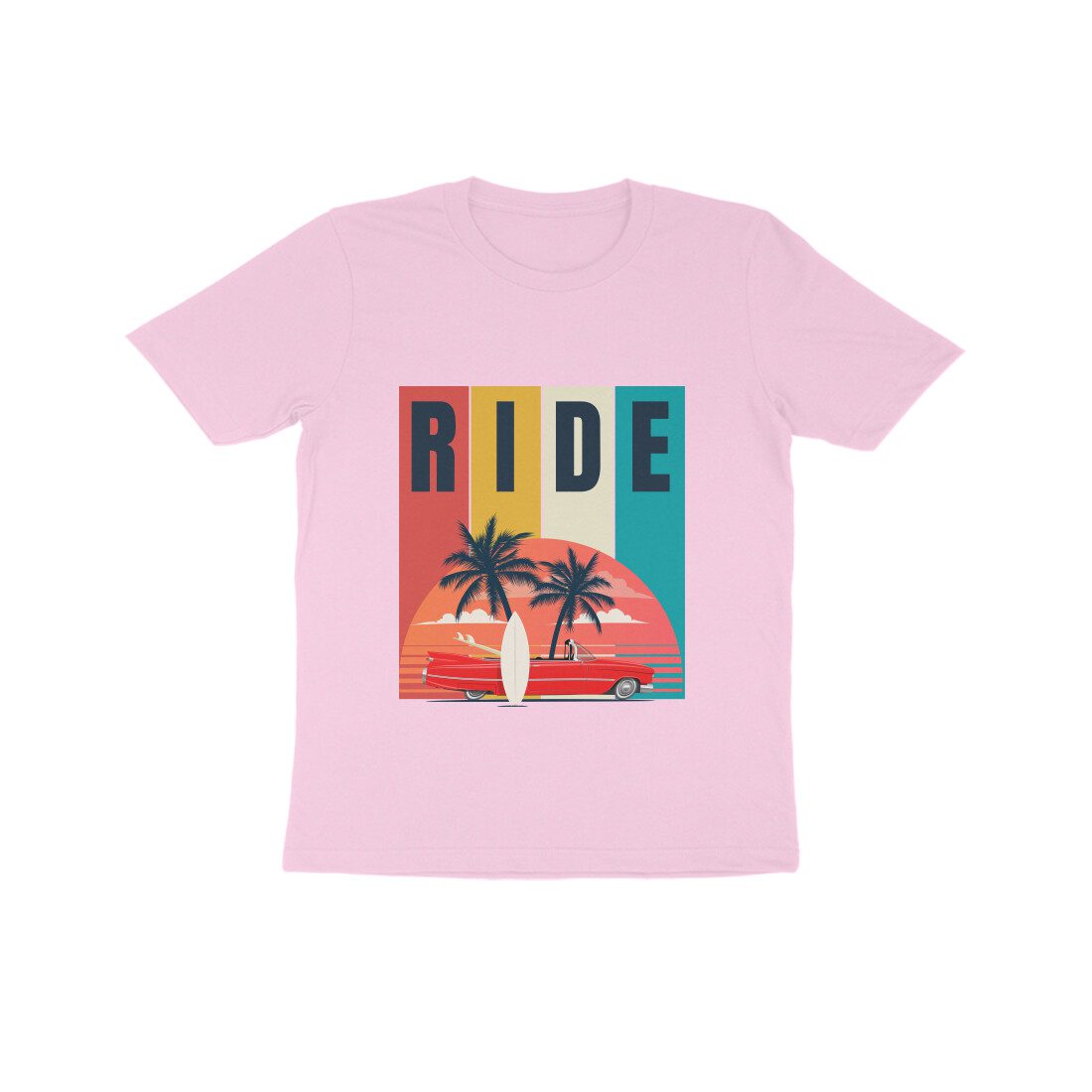 Kids Retro Summer Time Ride T-Shirt - Fashion Greet Kids Retro Summer Time Ride T-Shirt - Fashion Greet