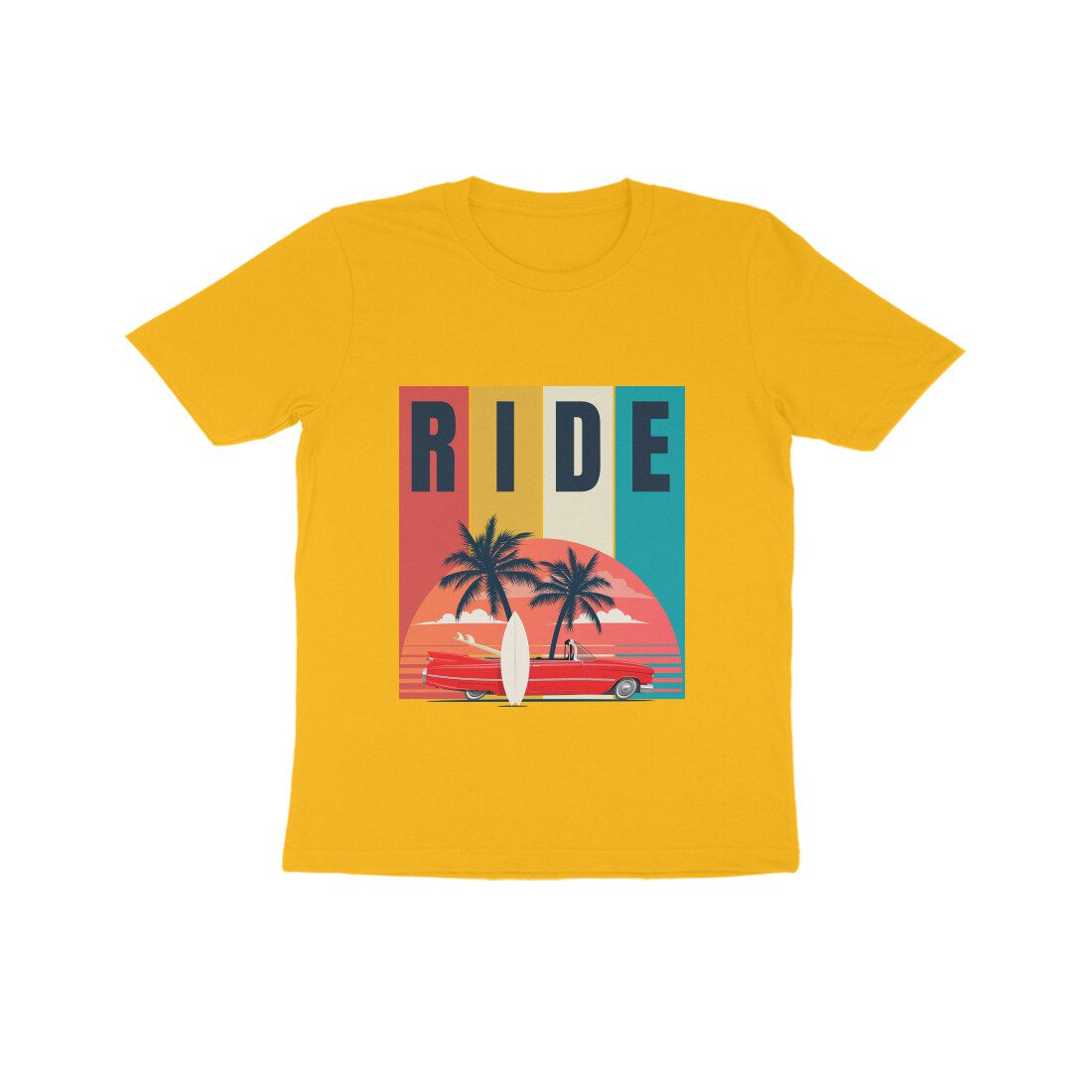 Kids Retro Summer Time Ride T-Shirt - Fashion Greet Kids Retro Summer Time Ride T-Shirt - Fashion Greet