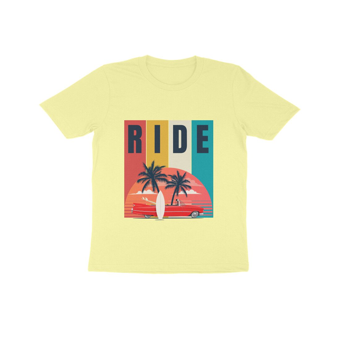 Kids Retro Summer Time Ride T-Shirt - Fashion Greet Kids Retro Summer Time Ride T-Shirt - Fashion Greet