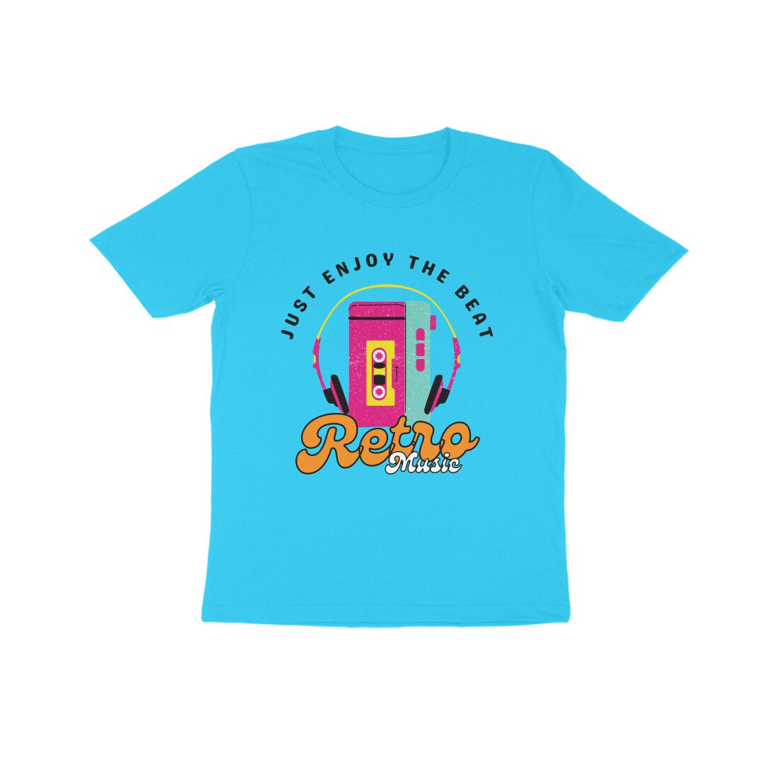 Kids Walkman Pop Art Retro Music T-shirt - Fashion Greet