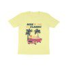 Kids Beach Illustration Retro Ride to Classic Car T Shirt - Fashion Greet