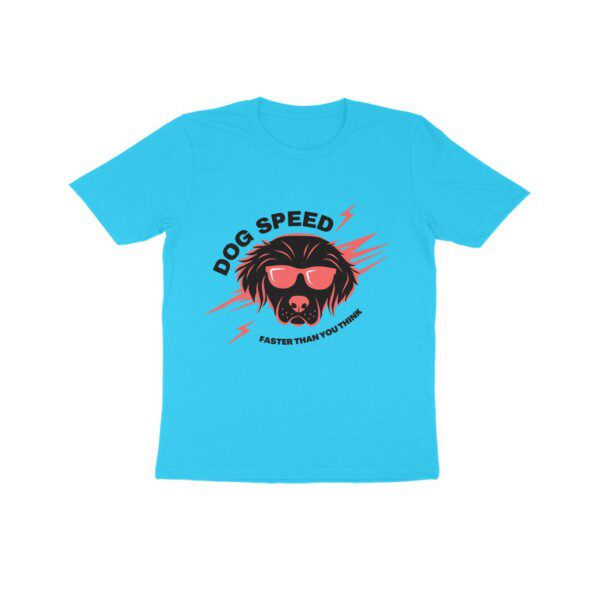 Kids Dog Speed faster than you think T-Shirt