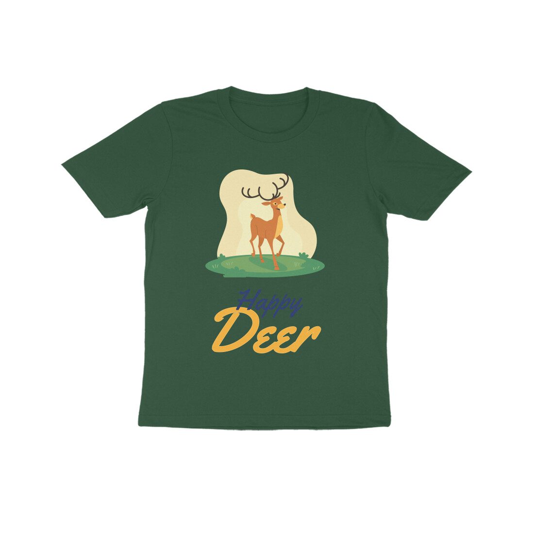 Kids Happy Deer T-Shirt - Fashion Greet