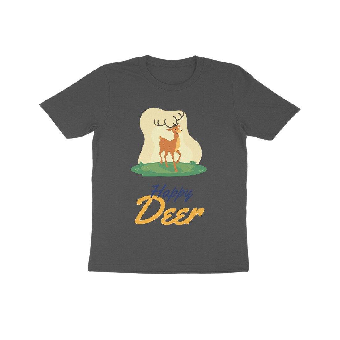 Kids Happy Deer T-Shirt - Fashion Greet