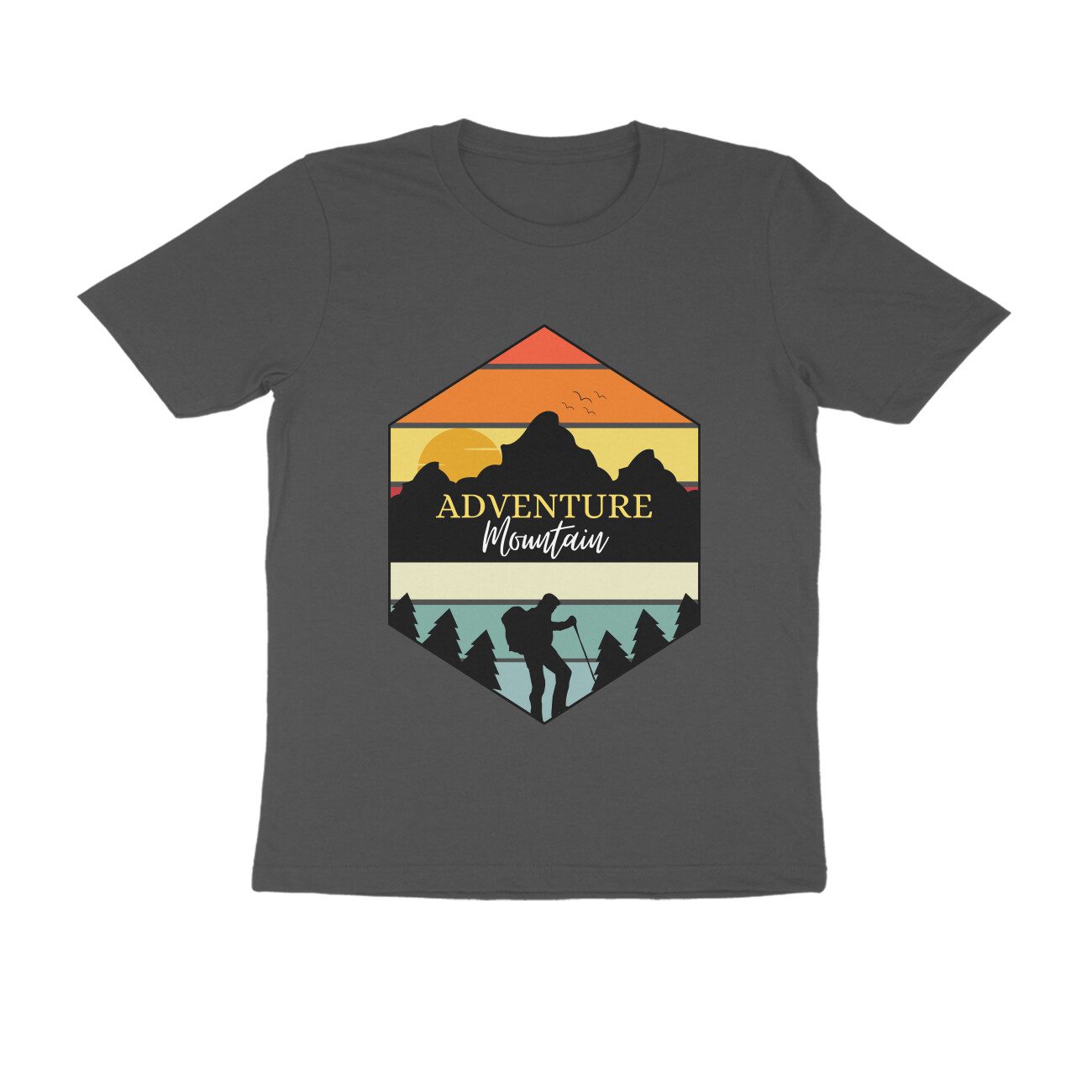 Vintage Adventure Mountain T-Shirt - Fashion Greet