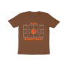 Kids Basketball Court Illustration T-Shirt - Fashion Greet