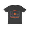 Kids Basketball Court Illustration T-Shirt - Fashion Greet