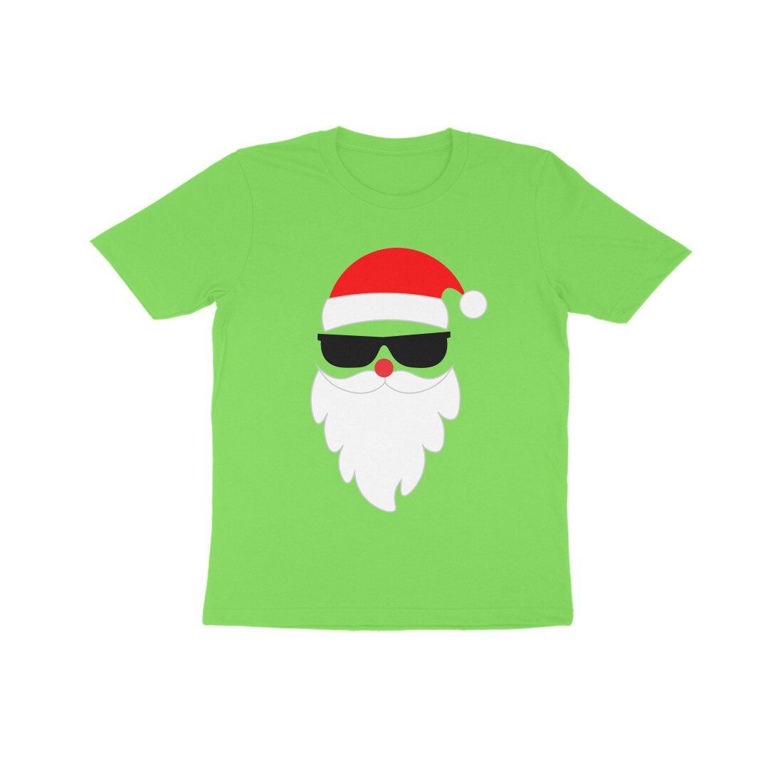 Kids Santa Hat and Beard Christmas T-Shirt - Fashion Greet Kids Santa Hat and Beard Christmas T-Shirt - Fashion Greet