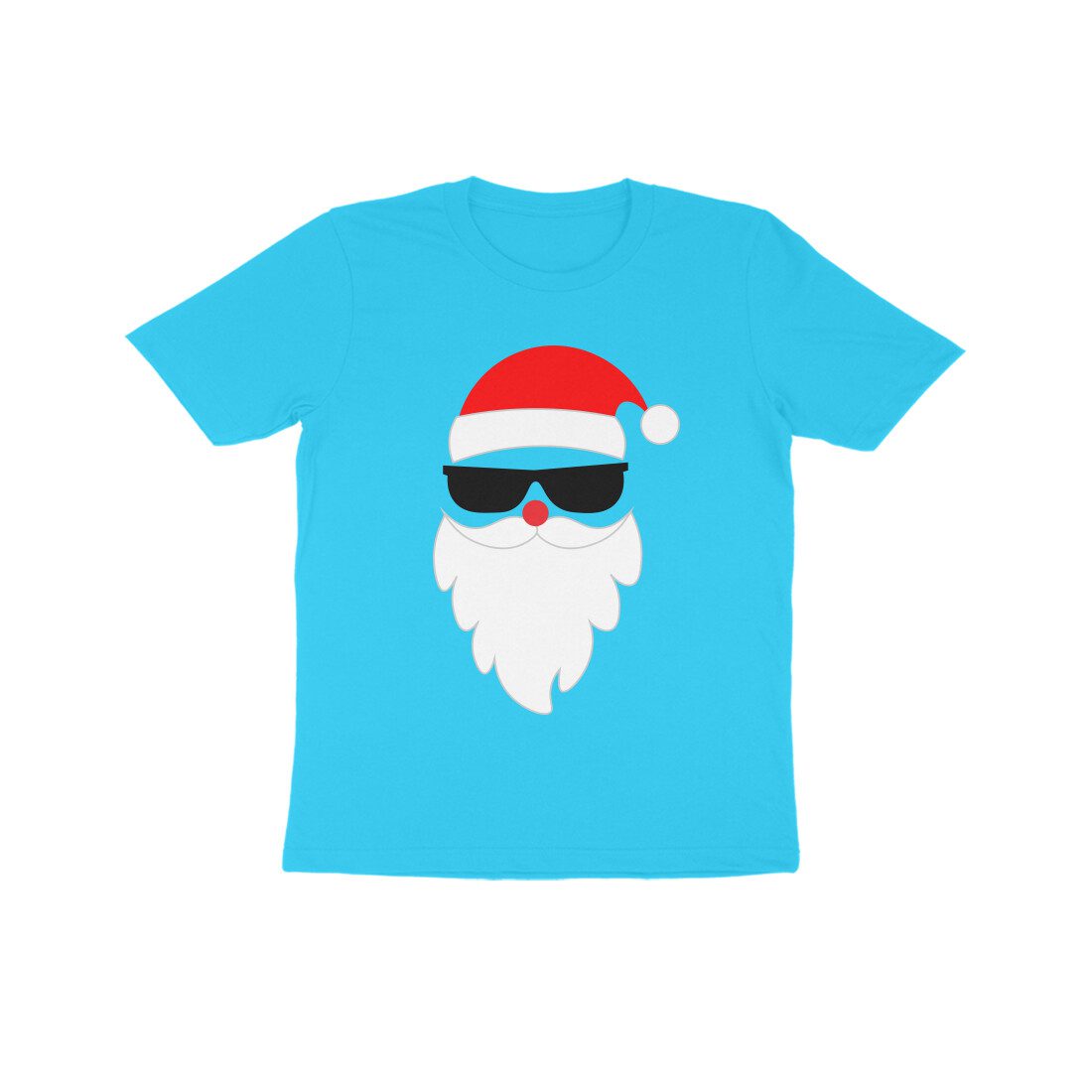 Kids Santa Hat and Beard Christmas T-Shirt - Fashion Greet Kids Santa Hat and Beard Christmas T-Shirt - Fashion Greet