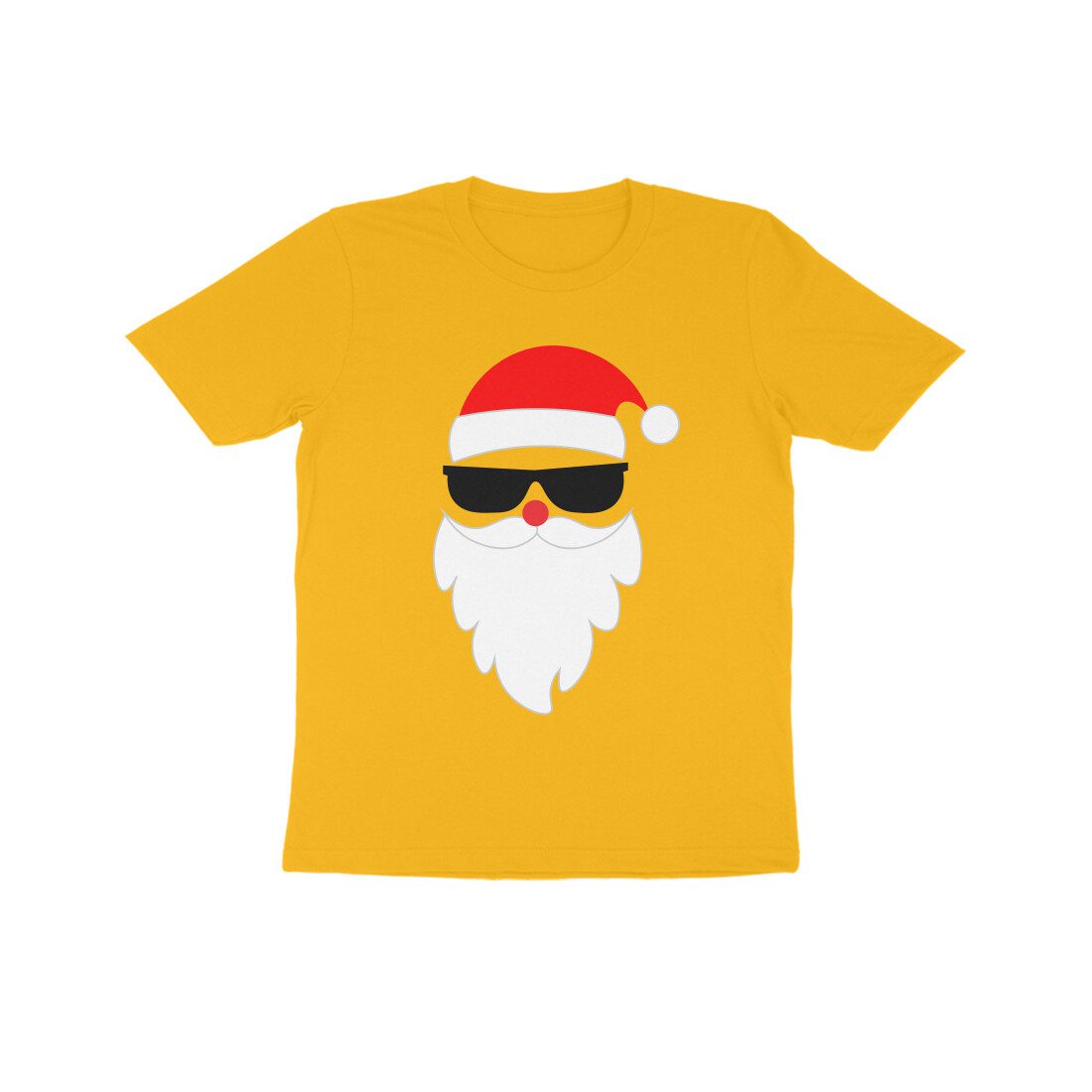 Kids Santa Hat and Beard Christmas T-Shirt - Fashion Greet Kids Santa Hat and Beard Christmas T-Shirt - Fashion Greet
