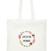 Multipurpose Laptop Tote Bag quoted Live In the Moment - Fashion Greet