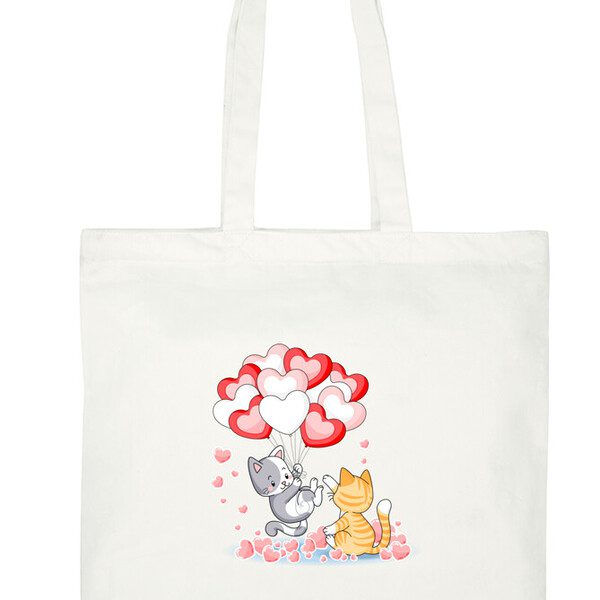 Multipurpose Laptop Tote Bag designed Lovely Cat