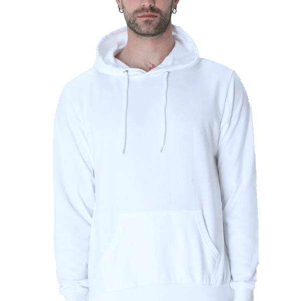 Adult Hooded Sweatshirt Lightshaded Multicolor Plain