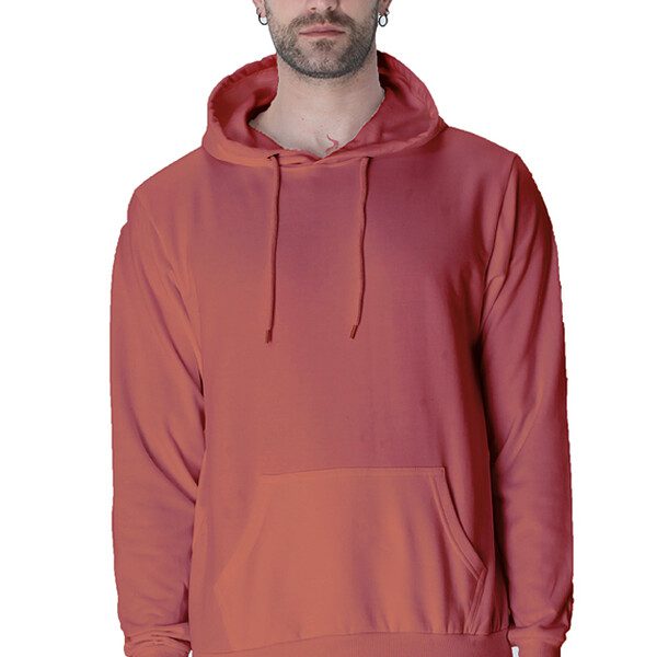 Adult Hooded Sweatshirt Darkshaded Multicolor Plain