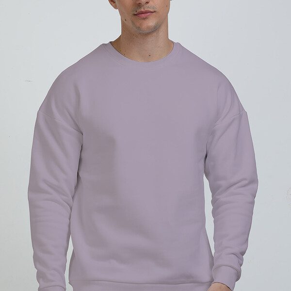 Adults Heavyweight Oversized Sweatshirt Multicolor Plain