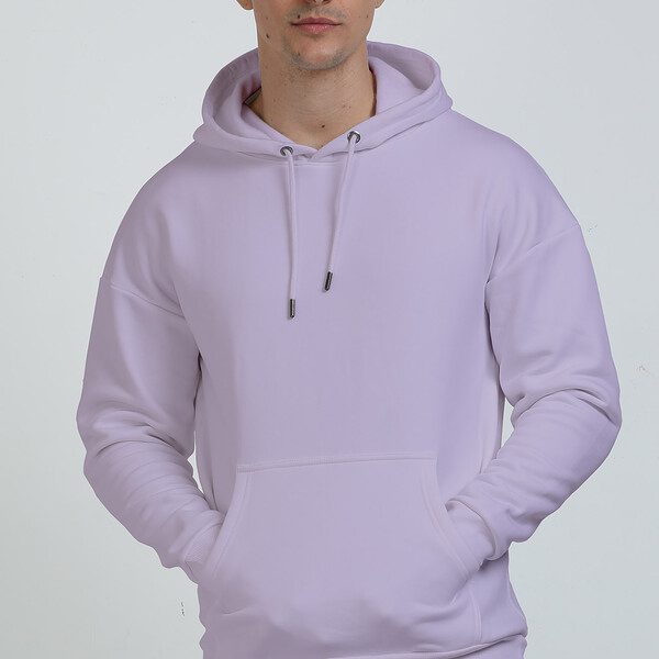 Adults Heavyweight Oversized Hooded Sweatshirt Multicolor Plain