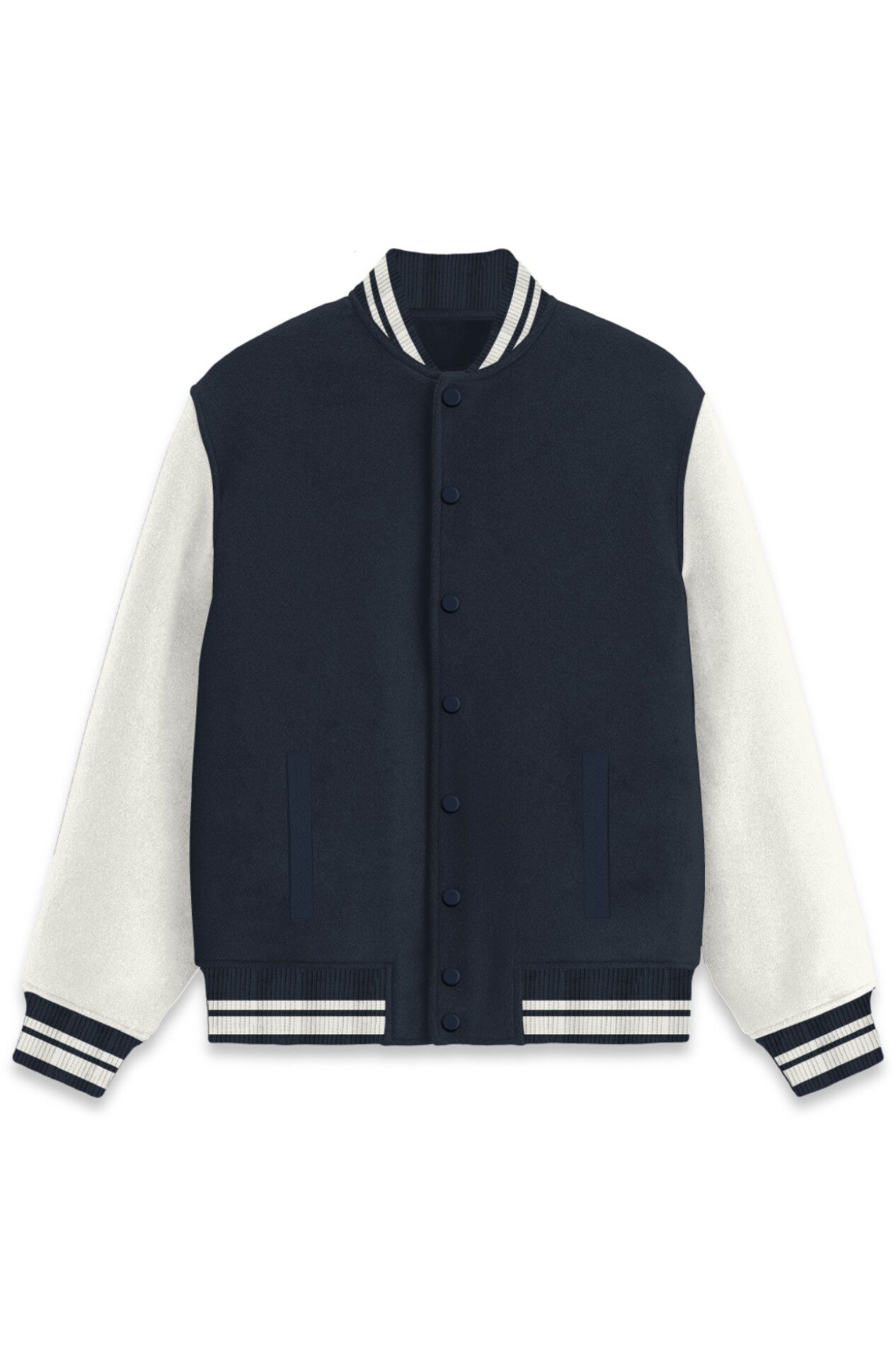 Adult Varsity Jacket Multicolor Plain - Fashion Greet Adult Varsity Jacket Multicolor Plain - Fashion Greet