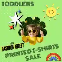 Toddlers Printed T-Shirts Banner Ad