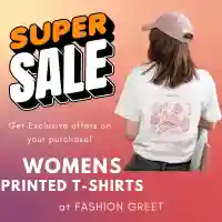 Women Printed T-Shirts Banner Ad
