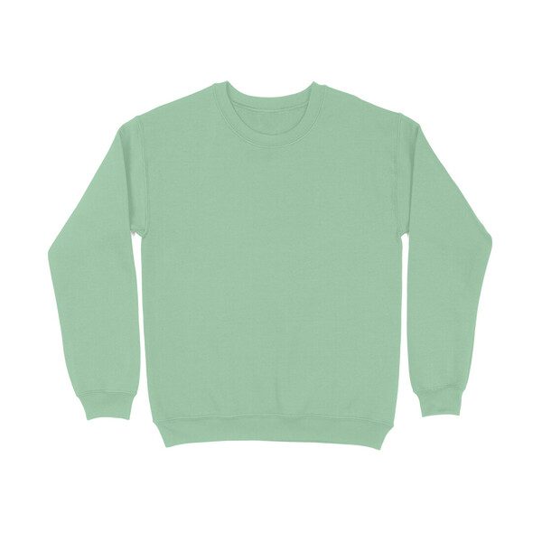 Adult Sweatshirts Lightshade Multicolor Plain Non-Zipped