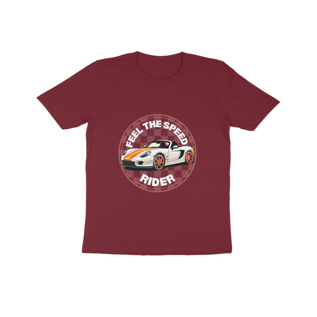Trend Next – Kids Sports Car Rider T-Shirt – Quoted Feel the speed - Fashion Greet