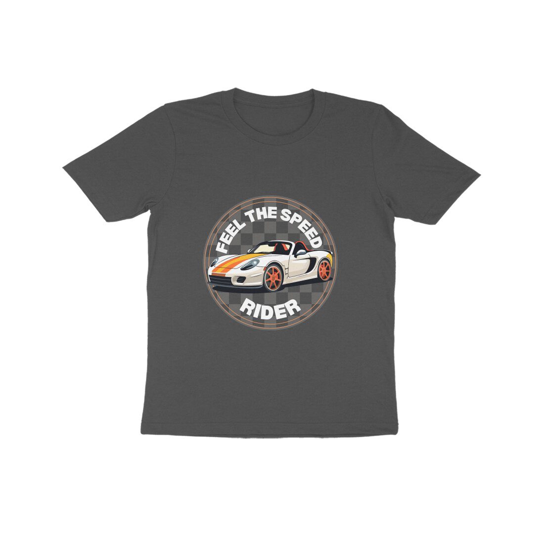 Trend Next – Kids Sports Car Rider T-Shirt – Quoted Feel the speed - Fashion Greet