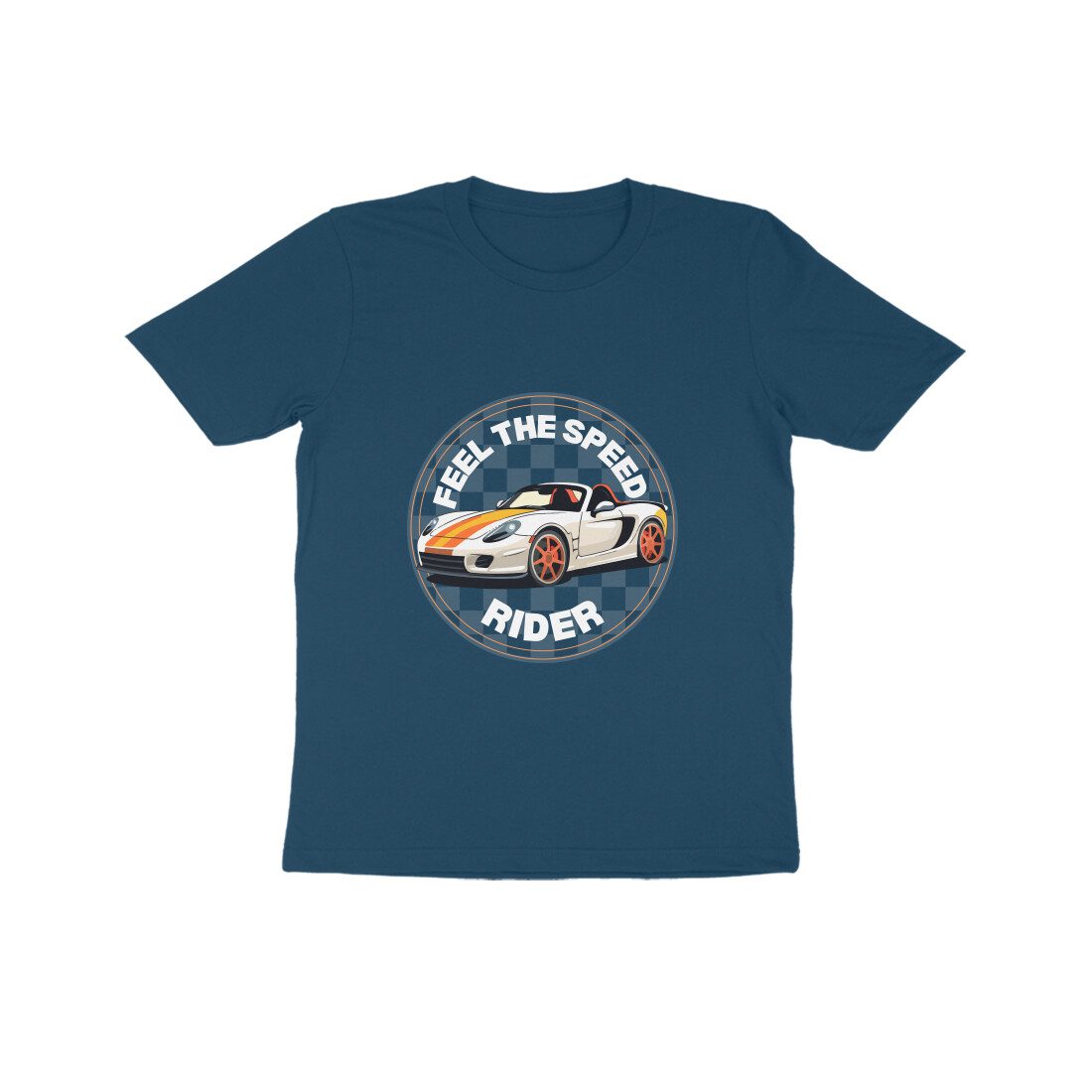 Trend Next – Kids Sports Car Rider T-Shirt – Quoted Feel the speed - Fashion Greet