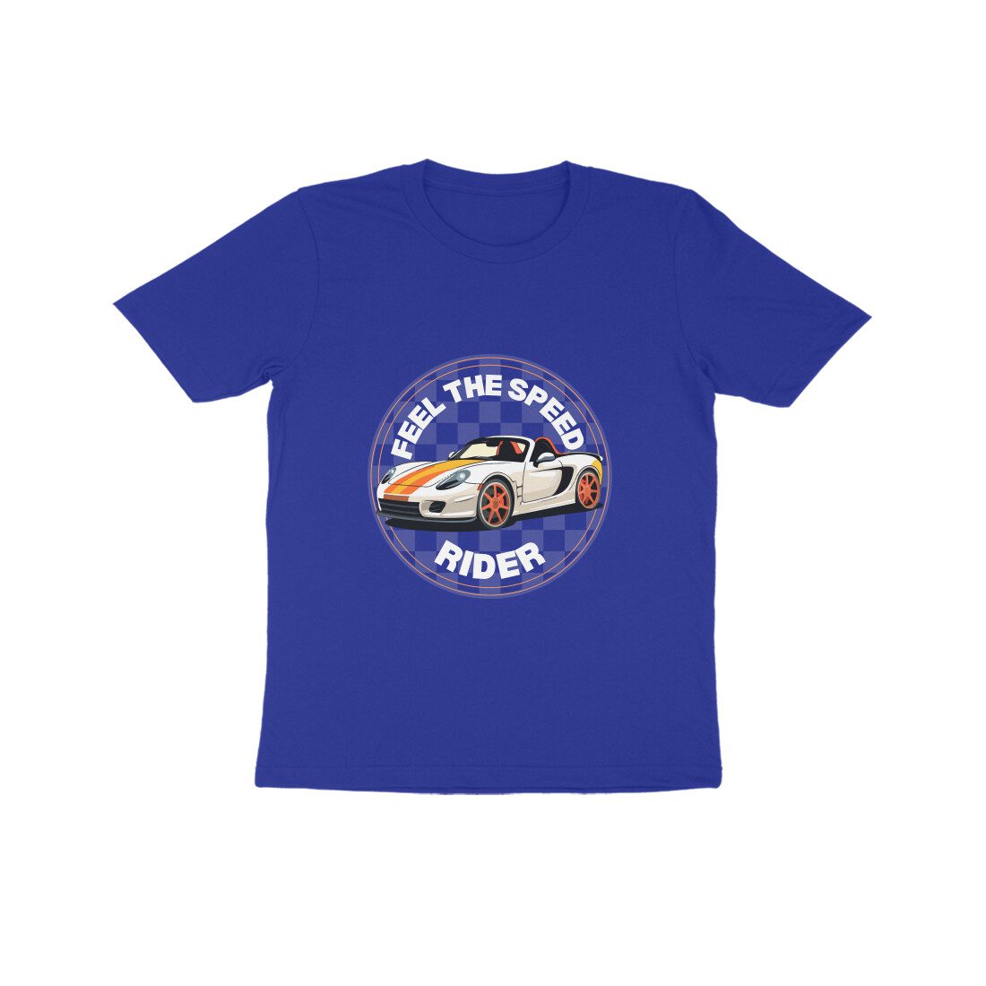 Trend Next – Kids Sports Car Rider T-Shirt – Quoted Feel the speed - Fashion Greet