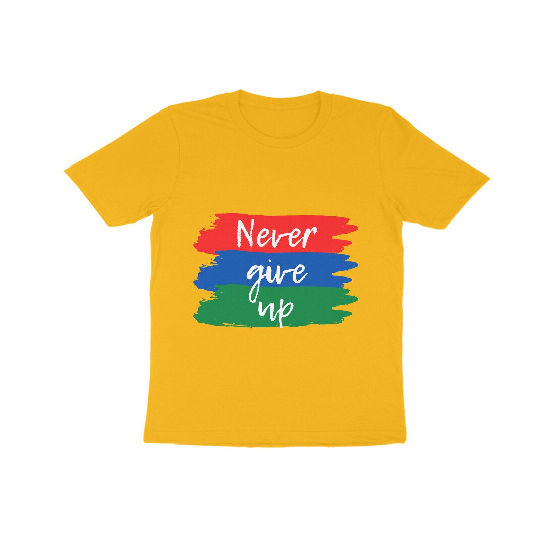 Trend Next – Kids Never Give Up Motivational T-shirt - Fashion Greet