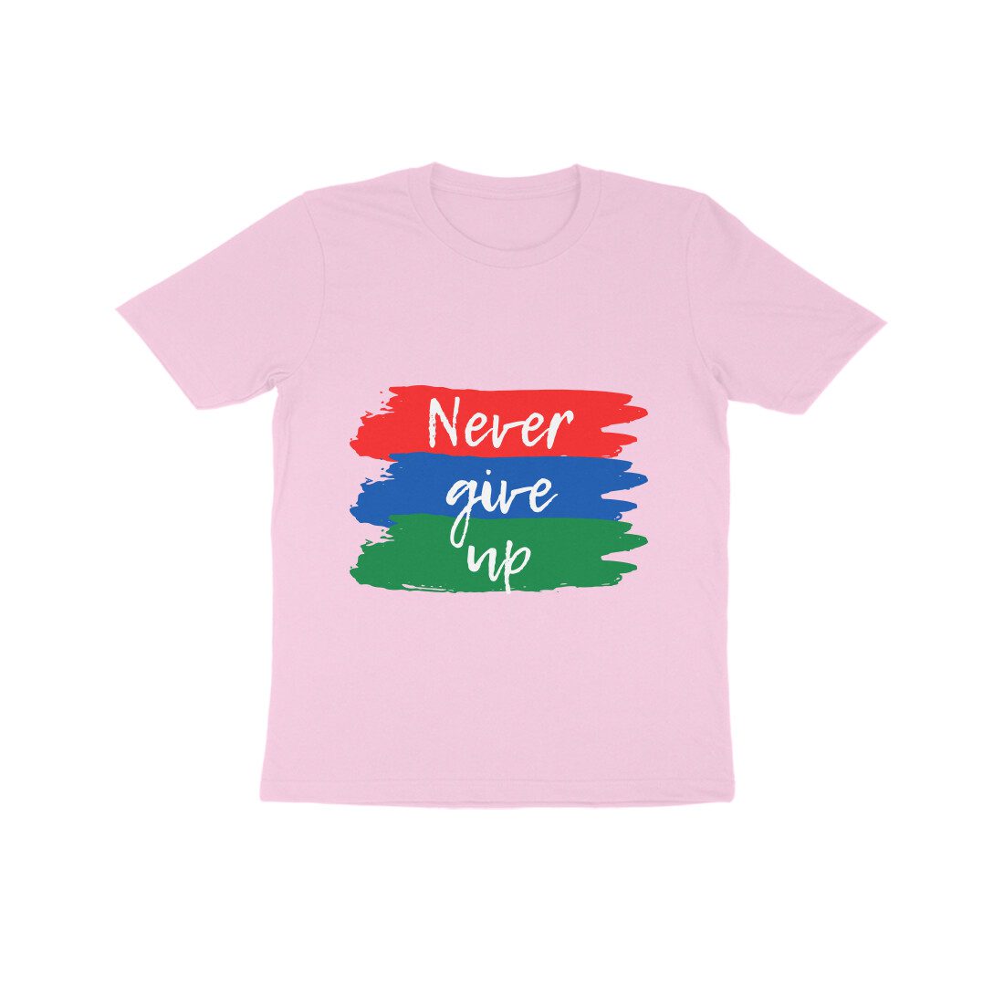 Trend Next – Kids Never Give Up Motivational T-shirt - Fashion Greet