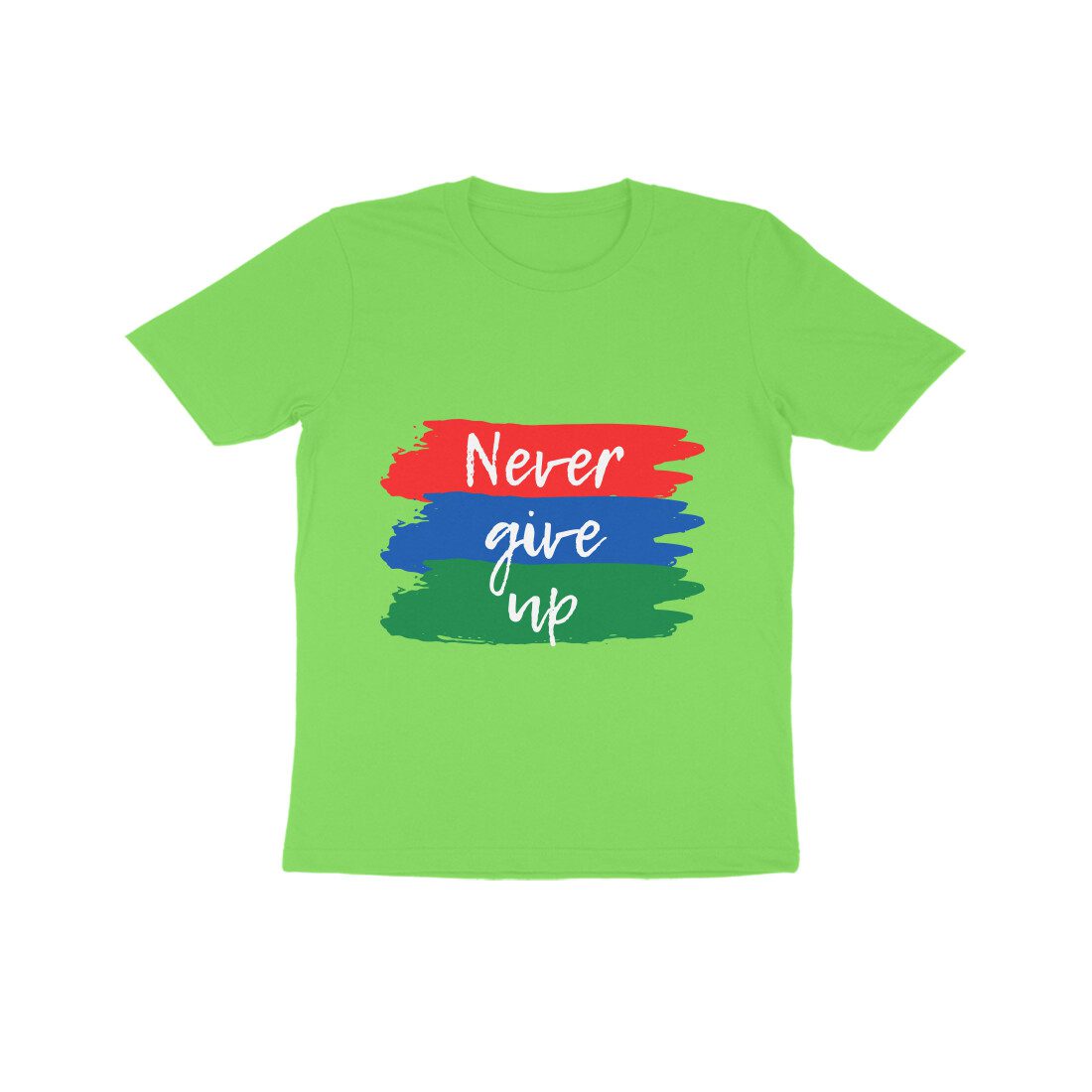 Trend Next – Kids Never Give Up Motivational T-shirt - Fashion Greet