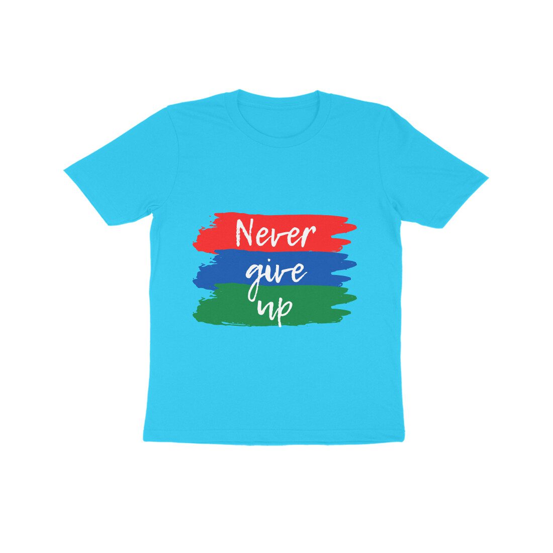 Trend Next – Kids Never Give Up Motivational T-shirt - Fashion Greet