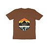 Trend Next – Kids Vintage Adventure Mountain Dark Shaded T-Shirt - Fashion Greet