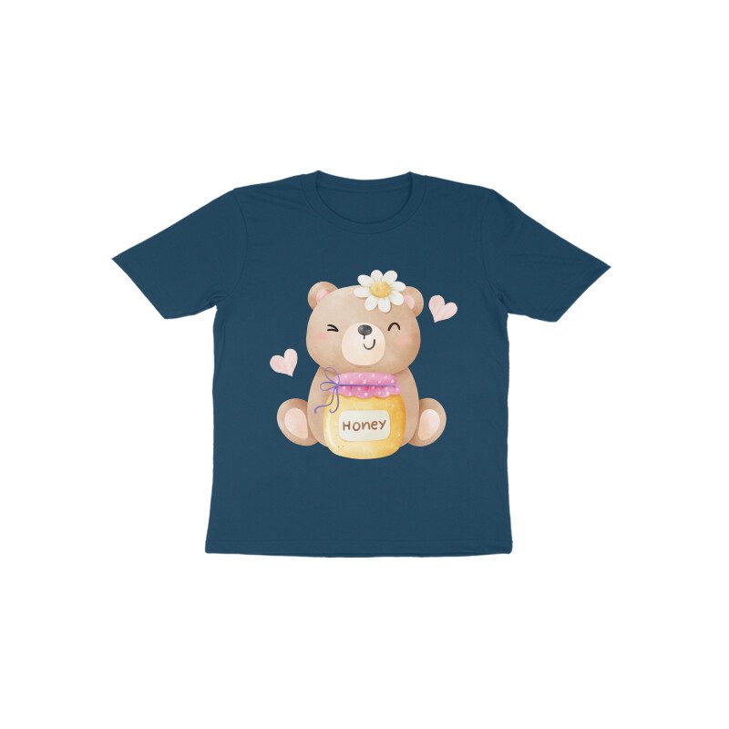 Trend Next – Toddlers Cute Teddy with Honey T-Shirt - Fashion Greet